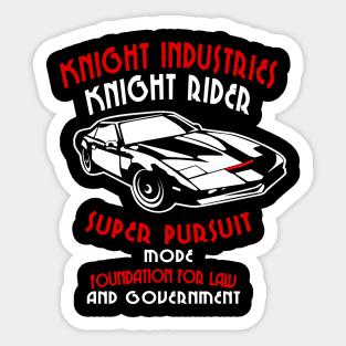 Knight Rider Sticker